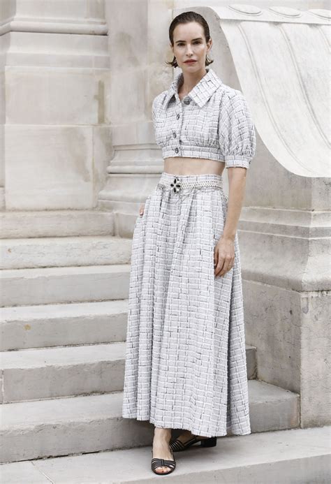 Naama Preis at the Chanel couture show 